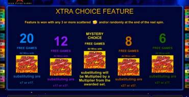 Viva Dollar Xtra Choice: Giri gratis e/o respin