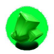 Warp Wreckers Power Glyph: Cristallo verde (giadeite)