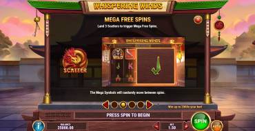 Whispering Winds: Giri gratis