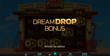 Wild Chapo Dream Drop: Giochi bonus