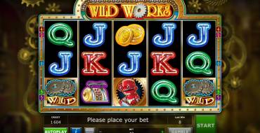 Wild Works: Slot machine