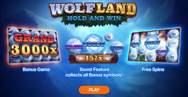 Wolf Land: Hold and Win: Caratteristiche uniche