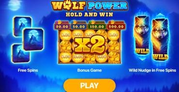 Wolf Power: Hold and Win: Caratteristiche uniche