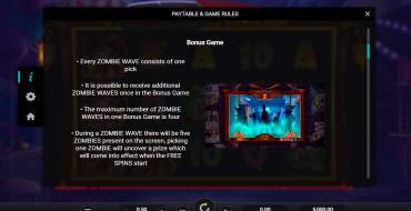 Zombie Circus: Giochi bonus