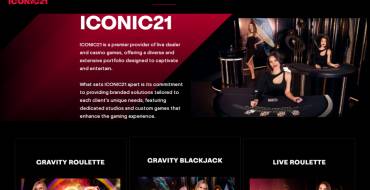 ICONIC21: Sito web