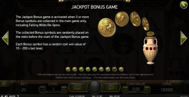 Divine Fortune: Regole del jackpot