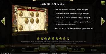 Divine Fortune: Gioco del jackpot