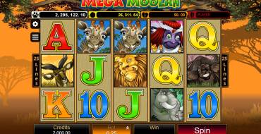 Mega Moolah: Slot machine Mega Moolah