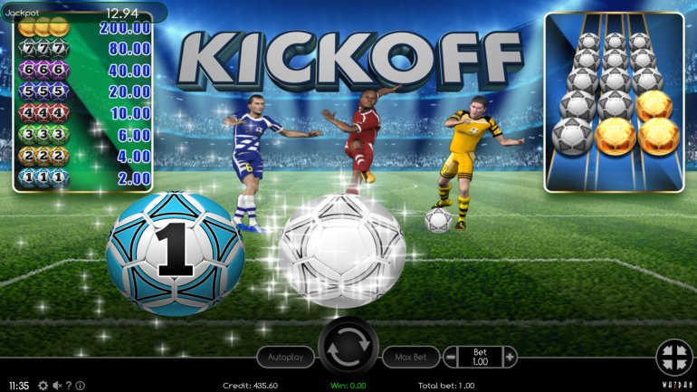 Video slot Kickoff