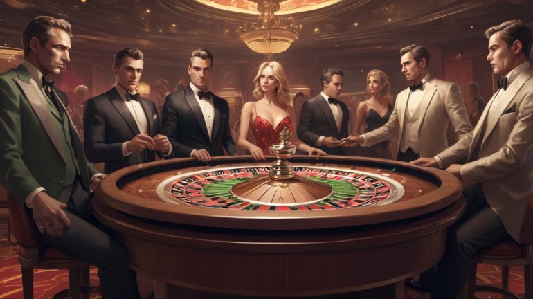 giocatori di roulette con l'illusione del controllo