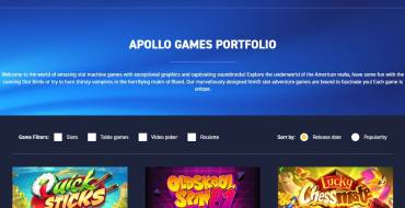 Apollo Games: Giochi