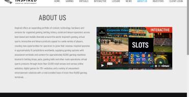 Inspired Gaming: Sito web