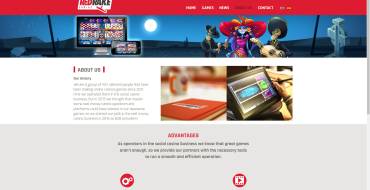 RedRake: Sito web